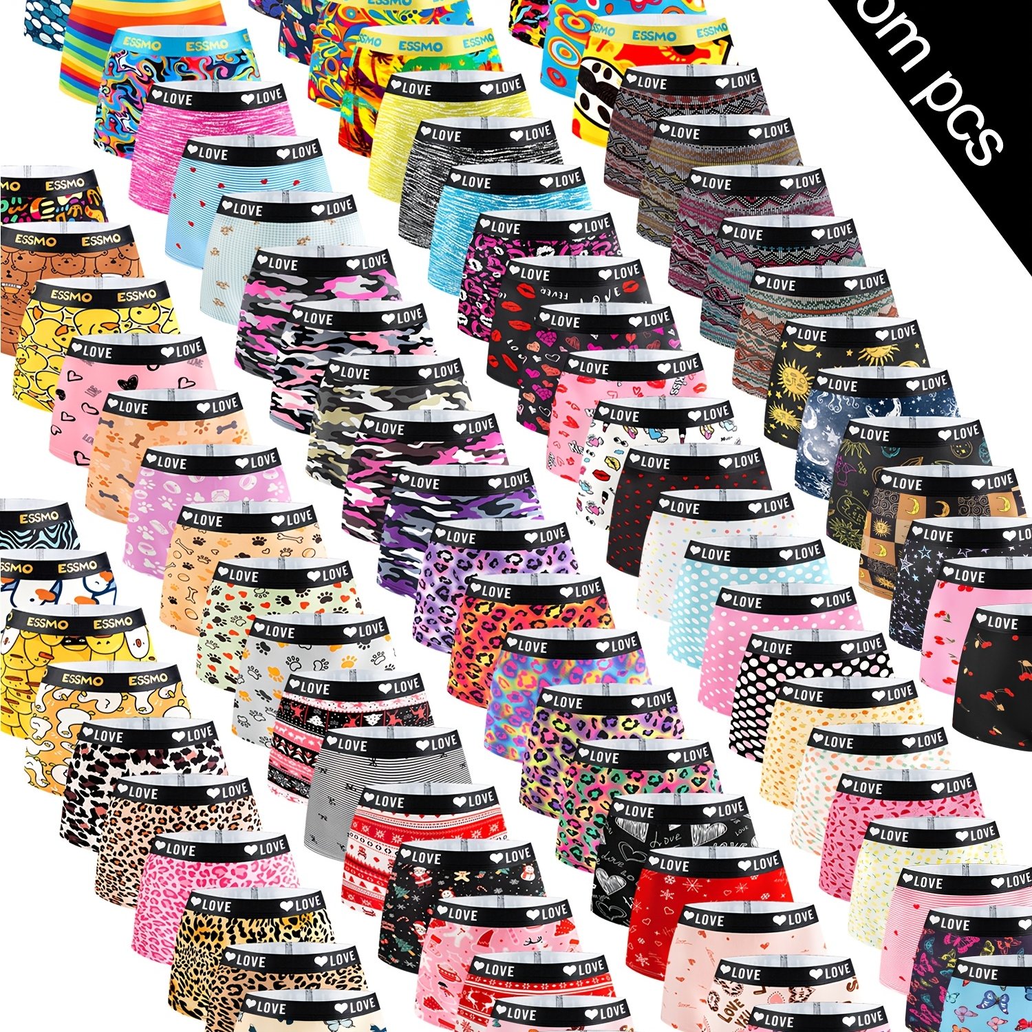 10pcs Assorted Plus Size Women's Briefs