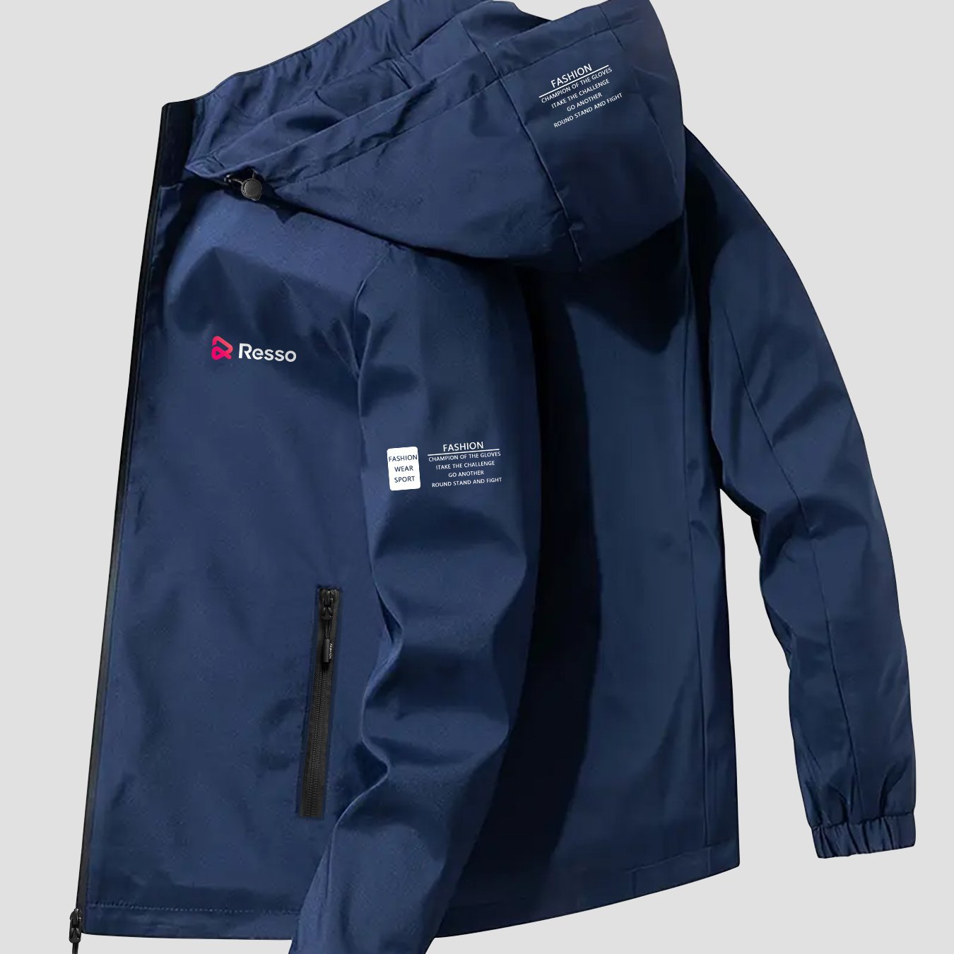 TEMU New Print Windbreaker Jacket For Men And Women, Windproof And Breathable Outdoor Mountaineering Suit For Couples, Worn Outside For Home Cold