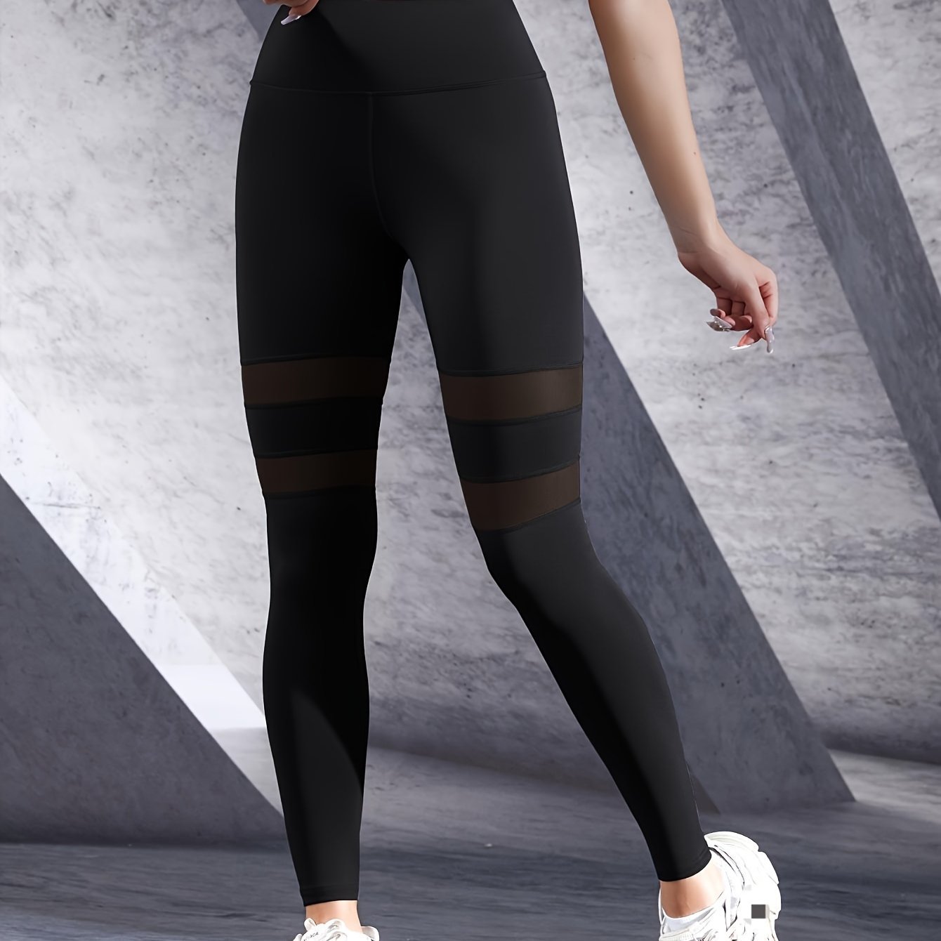 Yoga Pants Breathable High-waist Lift Sexy Stretch Trousers Fitness Leggings Running Athletic Shaping Tights