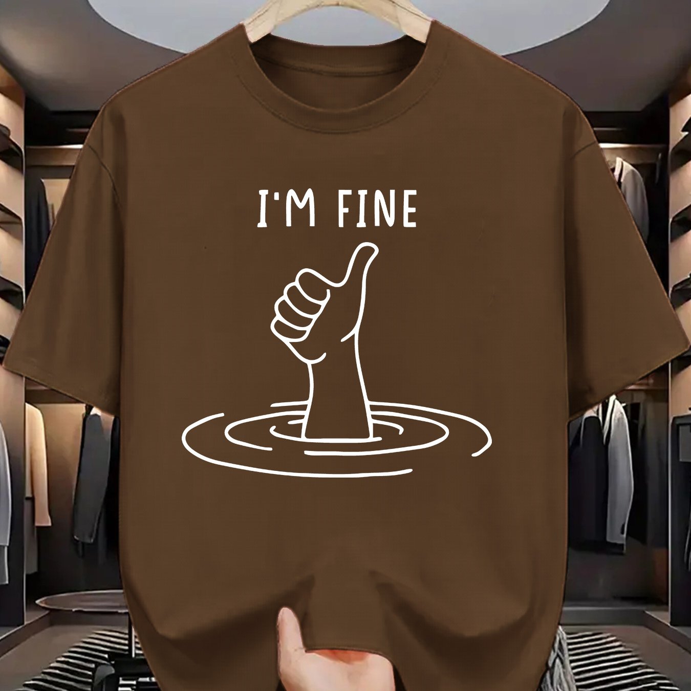 TEMU And , The "" Crewneck T-shirt Is Stylish, Simple, Versatile, And Comfortable, Casual Wear