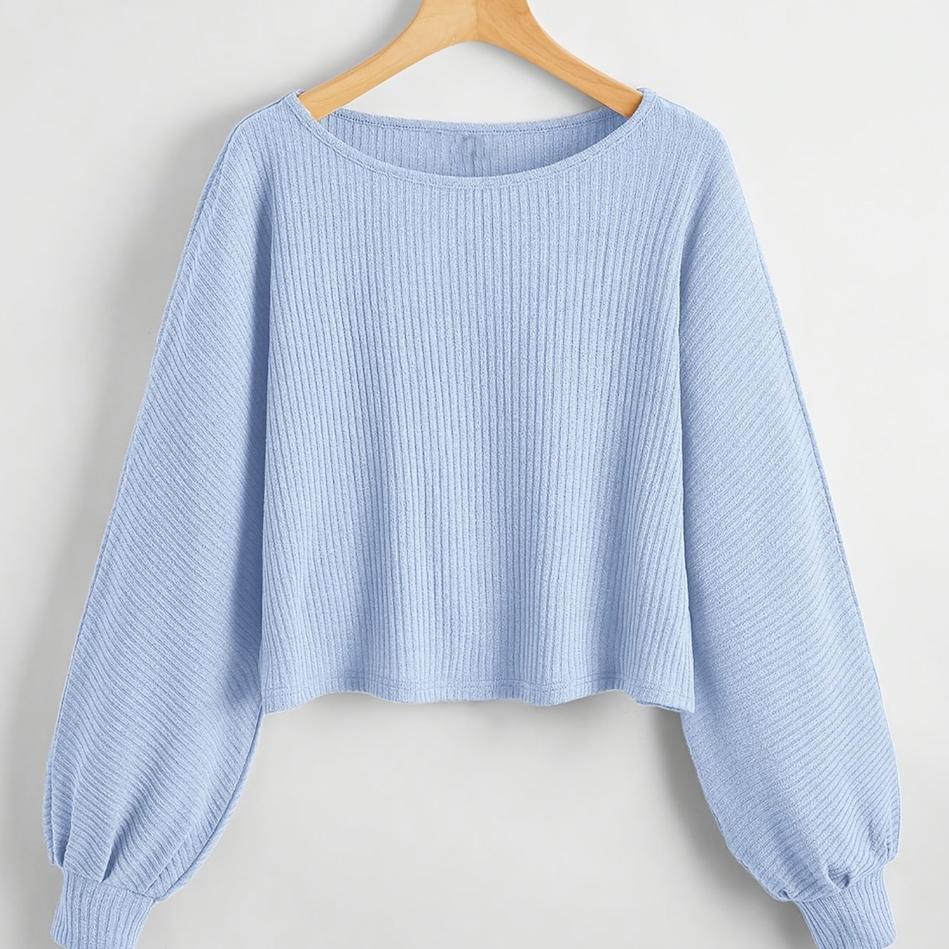 Image of Girls' Drop Shoulder Long Sleeve T-shirt 2025 Spring New Style Mid-to-big Kids' Girly Top, Girls' Versatile Long Sleeve Base Layer, Spring/autumn 1pc, Back To School