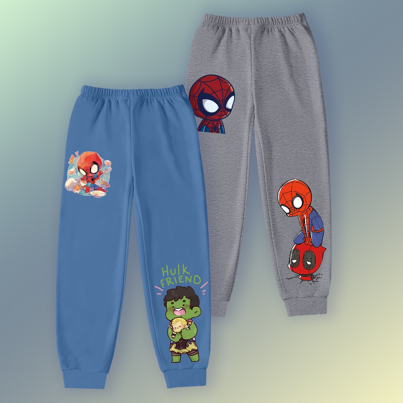 TEMU 2pcs, Sweatpants,, Hulk Pattern Print, Boys' Sweatpants, For Boys, For Outdoor