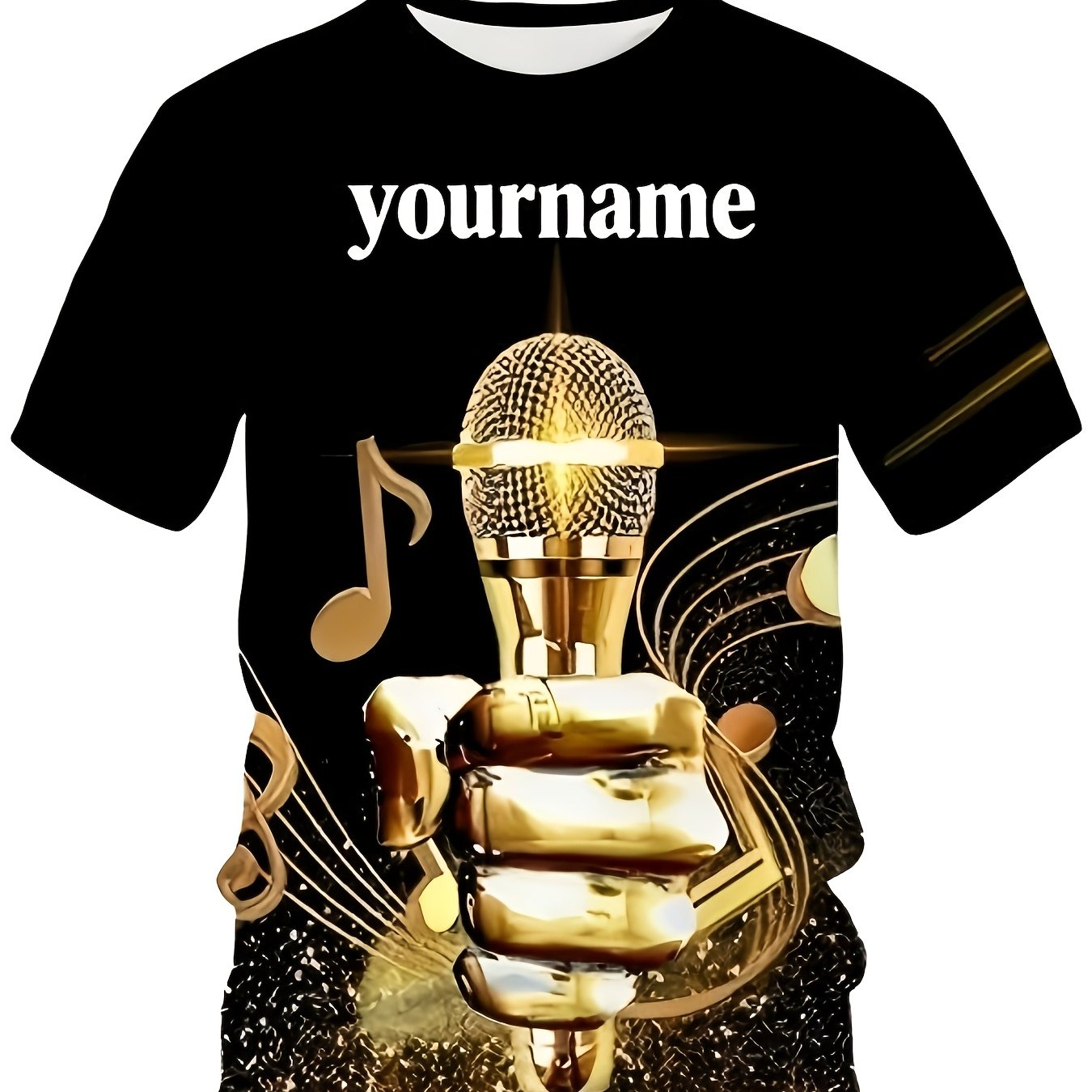 TEMU Maglietta Unisex Personalizzabile con Stampa 3D a Tema , Realizzata in Tessuto e Traspirante. per Sport , Abbigliamento Casual , Moda , Stili e