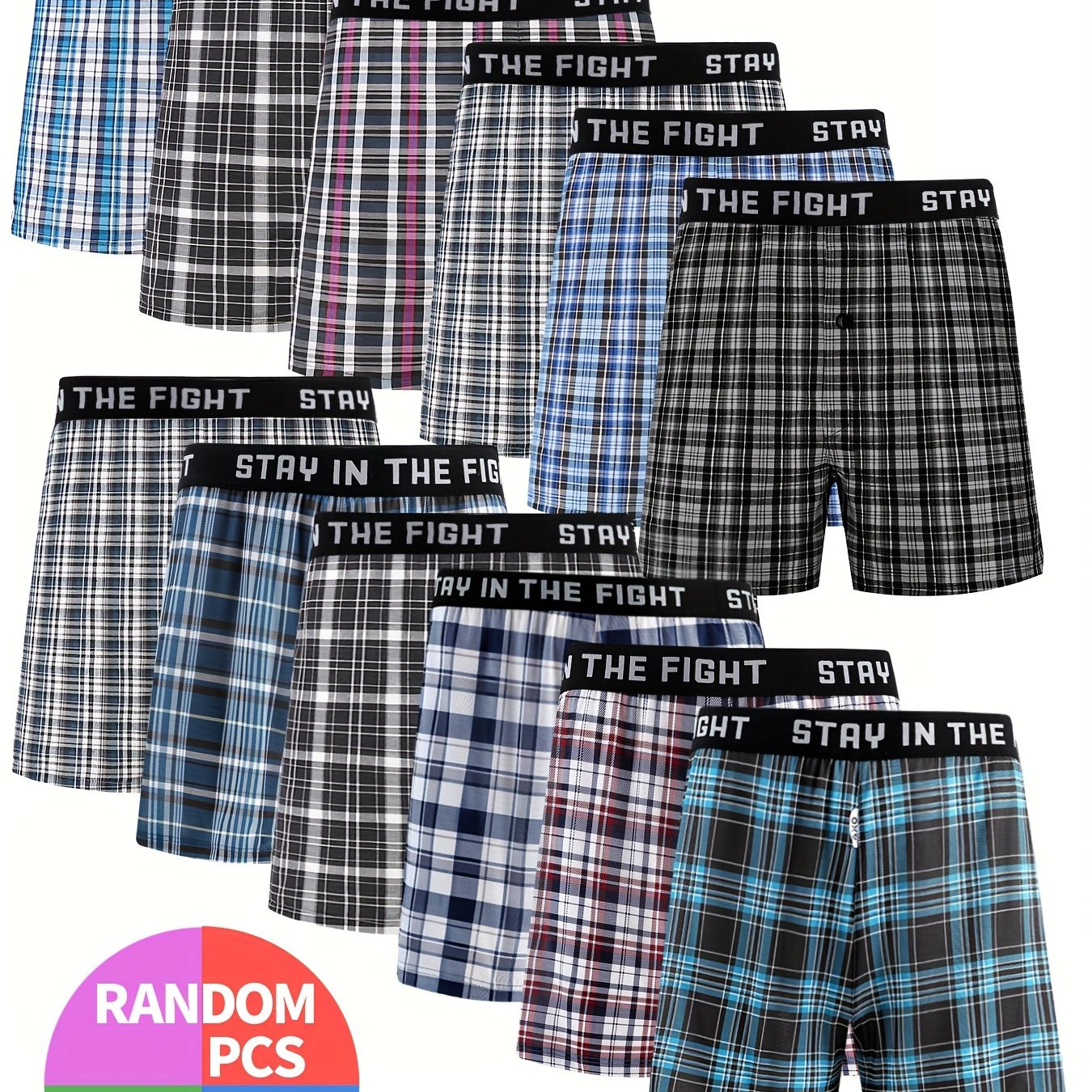 TEMU 6pcs Men's 