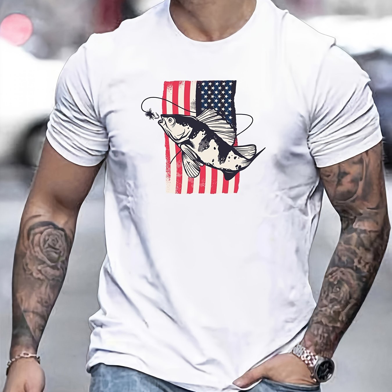 FISH HOOK Printed Shirts For Men, Stylish Shirt For men