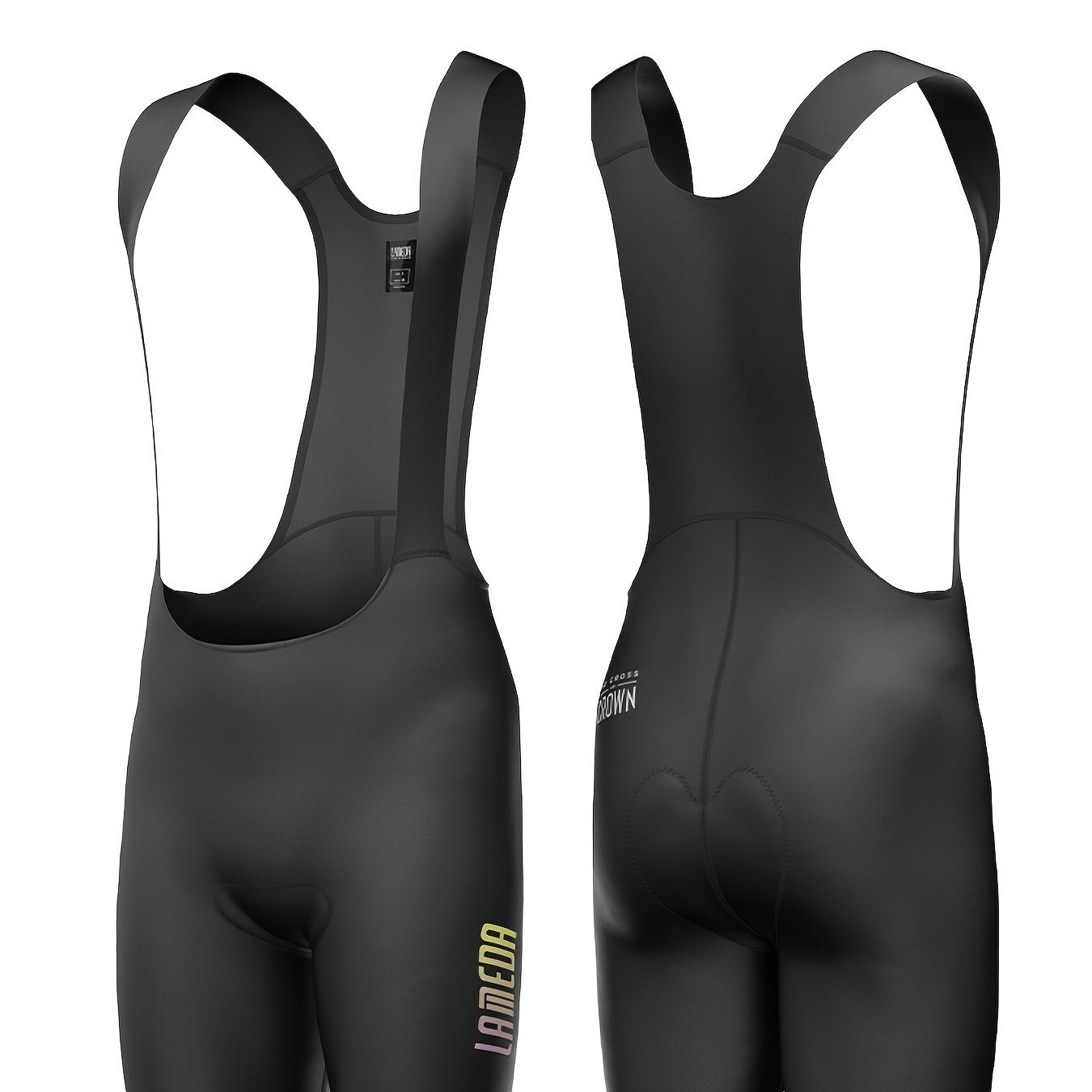 Lameda Professional Men's Cycling Shoulder Shorts With 3d High-density Seat Cushion, Road Cycling Shorts, Road Cycling Clothing, Summer Outdoor Sports