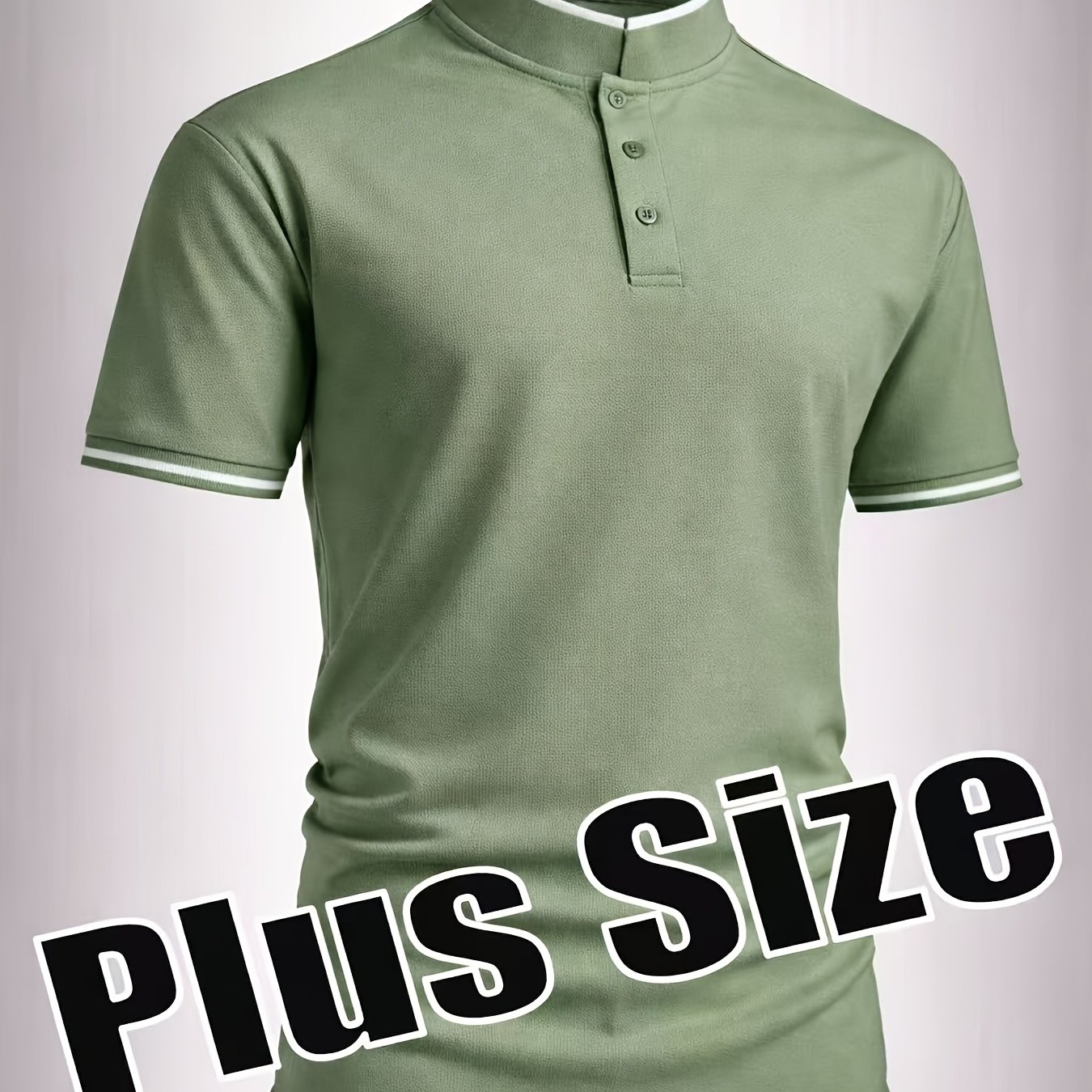 TEMU Men's Casual Sports Henley Shirt In , Made From Soft And Comfortable Fabric, Perfect For Leisure , Work Trips, And Outdoor Activities, Plus Size