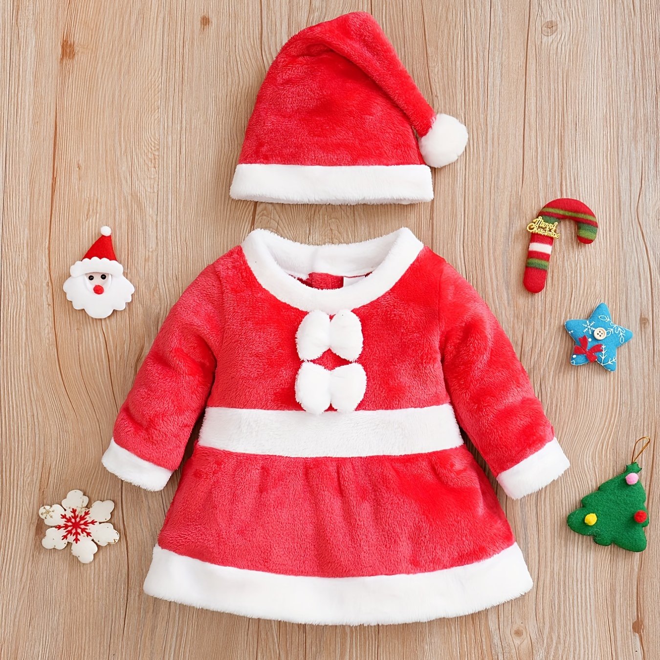 Santa claus clothes store for baby girl