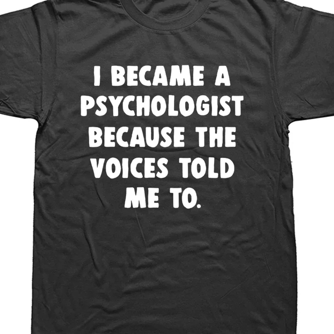 Image of Funny Psychology Psychologist Psychiatrist Gift T-shirt Graphic Streetwear Short Sleeve Birthday Summer T-shirt Men