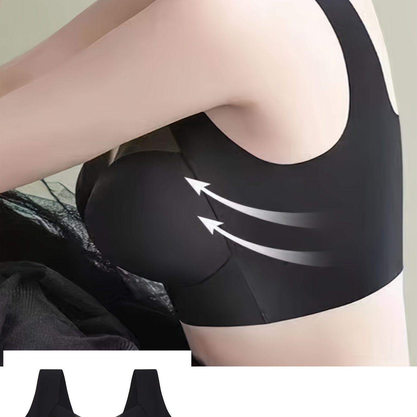 3pcs Seamless Wireless Sports Bras with Padded Side Support - Breathable 88% Nylon 12% Spandex Fabric for Yoga Running Gym Workouts - Solid Color Opaque Comfort Fit, Workout Accessories, Athletic Bra, Modern Sports Bra, Smoothing Design