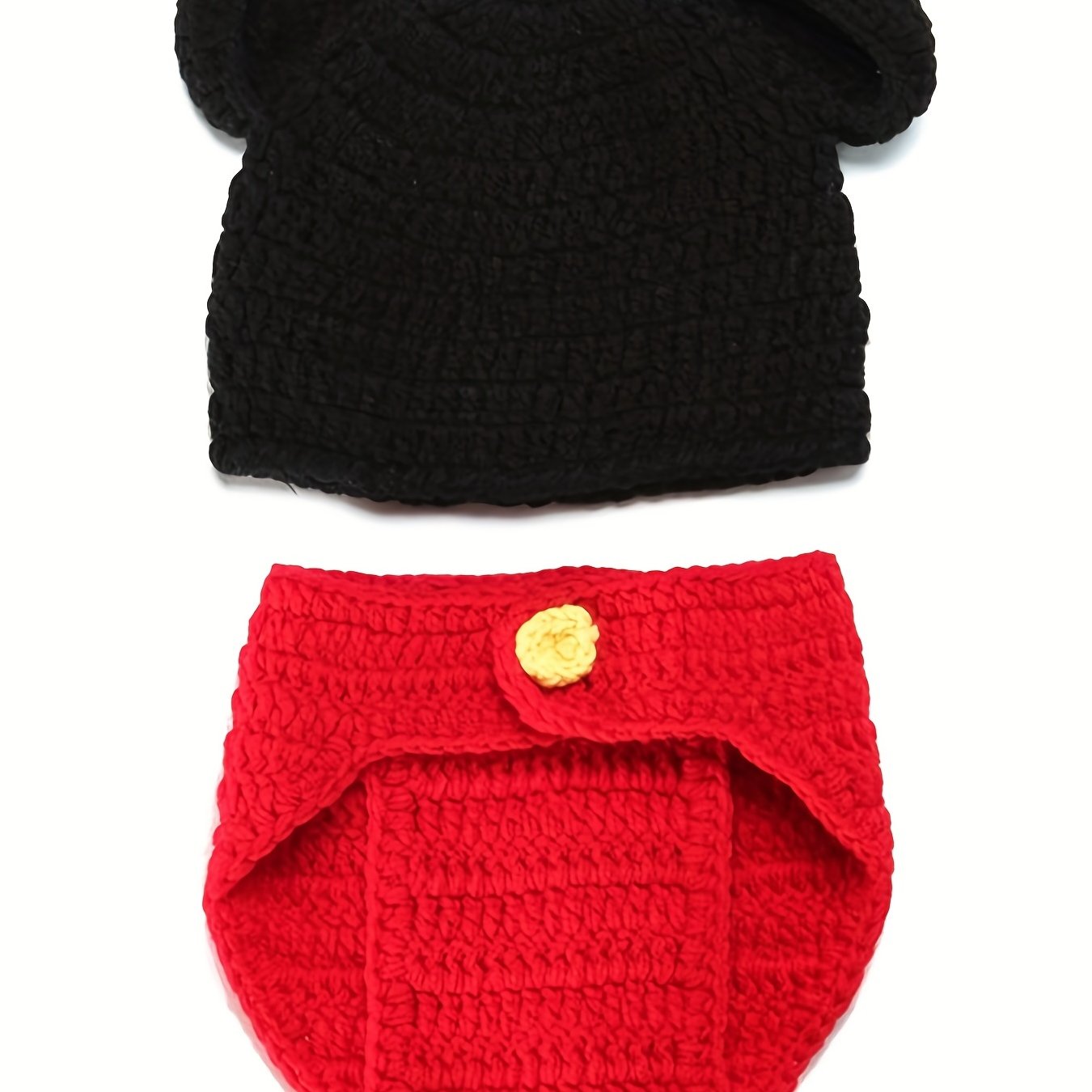Handmade Red Toddler Knit Hat
