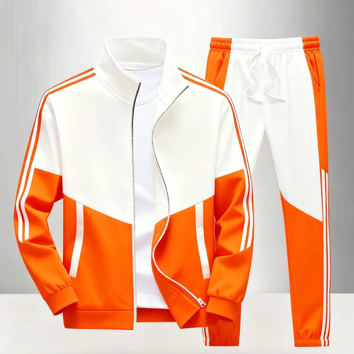 Outfit! The 2026 Collection Features Pajamas With Trendy Casual Athletic Jackets And Pants. Perfect For Everyone, A Stylish And Versatile Combination Suitable For Any Occasion. Valentine's Day Gift