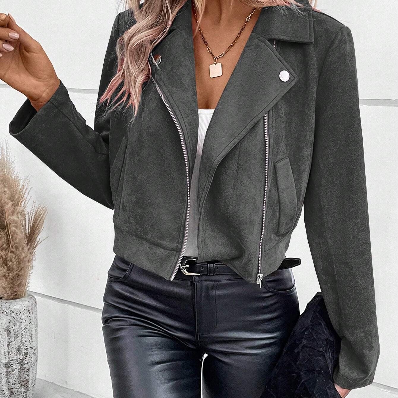 Image of 2026 New Autumn Winter Short Jacket Outerwear Top (please Refer To Size Chart)