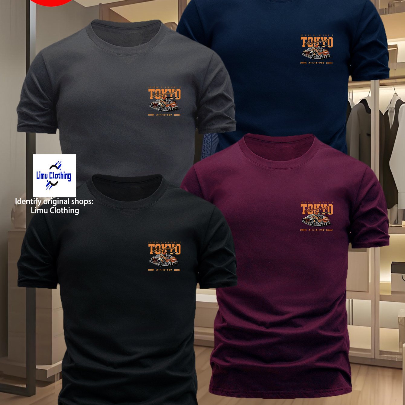 TEMU 4pcs Men's Trendy Short-sleeve T-shirts, . The Designs Fuse City With Modified Racing Car Elements, Showcasing And A Attitude. Each T-shirt