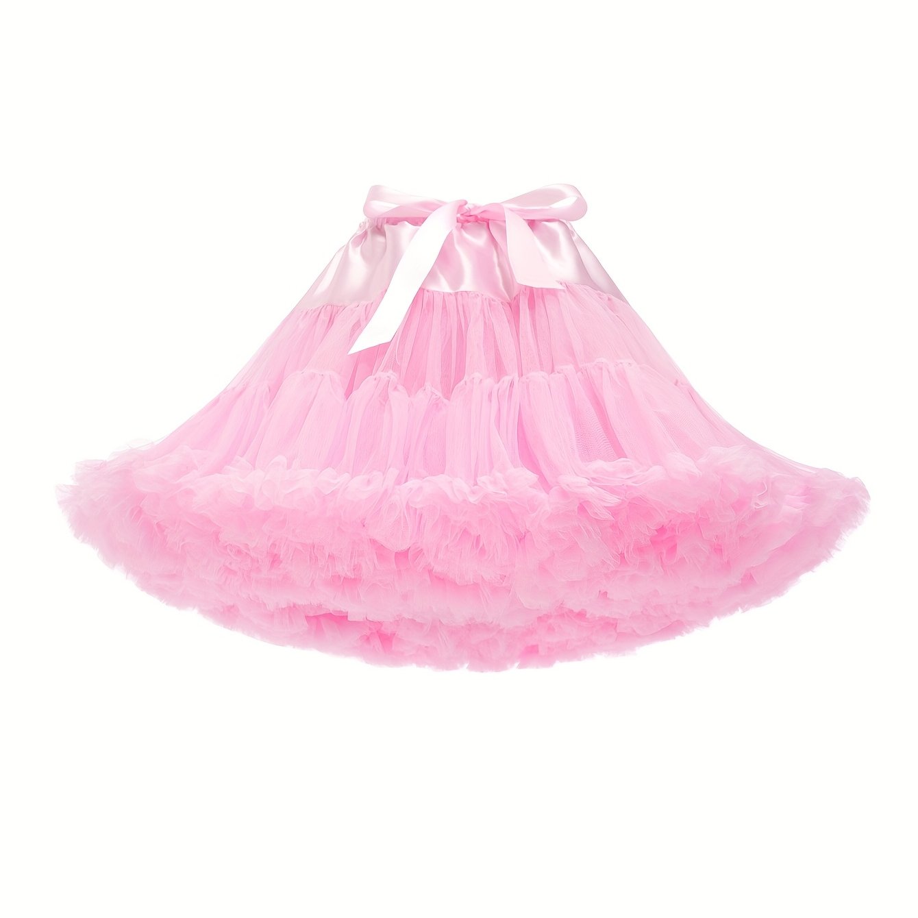 Women's Petticoats, Tutu Skirts With Elastic Waist, Soft Ballet Dance Costumes, Cosplay, And Fluffy Lolita Style Style Skirts