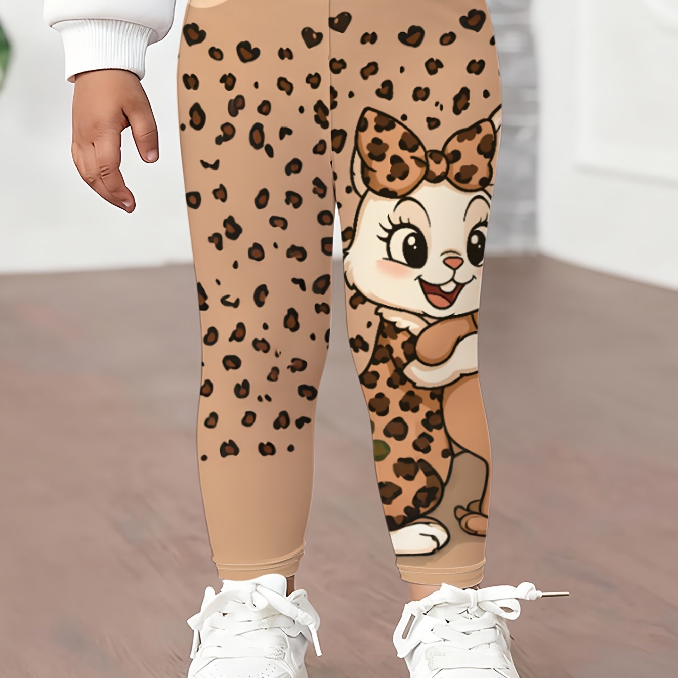 E-shop Neue süße Print-Leggings für Kleinkindmädchen – Bequeme Strumpfhosen, atmungsaktiv, dehnbar, ganzjährig , Spielkleidung, Geschenk für den ,