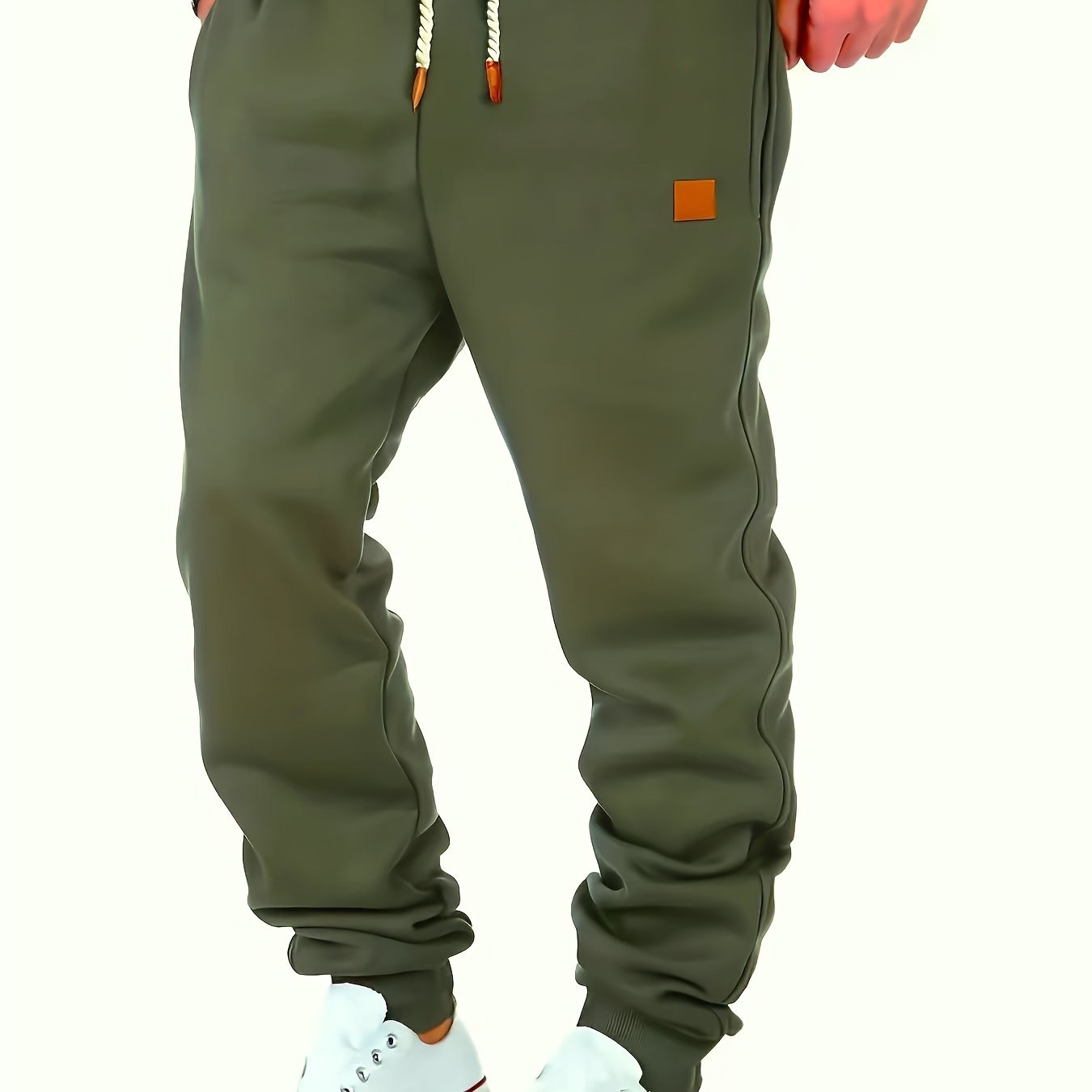 Drawstring Sweatpants Loose Fit Pants Men's Casual Joggers For Men Winter Fall Running Jogging
