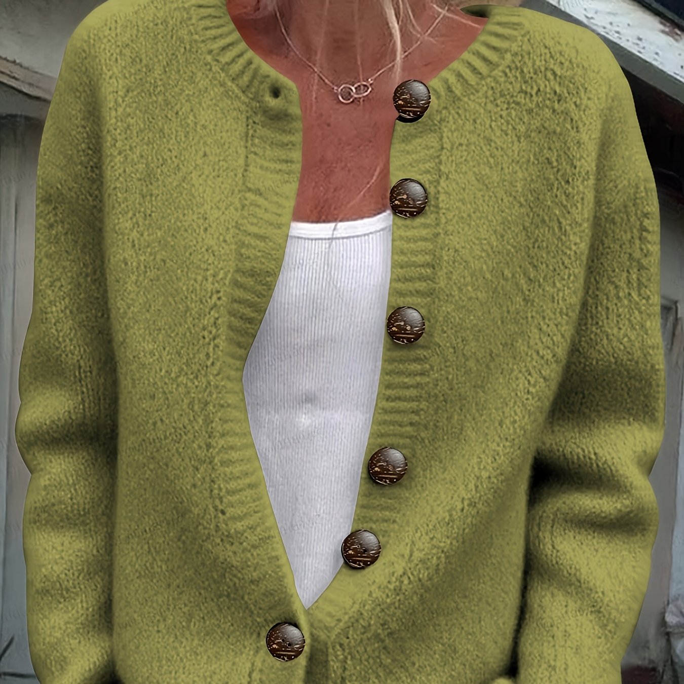 E-shop Dicker Damen Strickpullover, geeignet für Herbst und Winter, lässige Wärme, elegant und vielseitig, ideal für Feiertagsfeiern. Langarmshirt