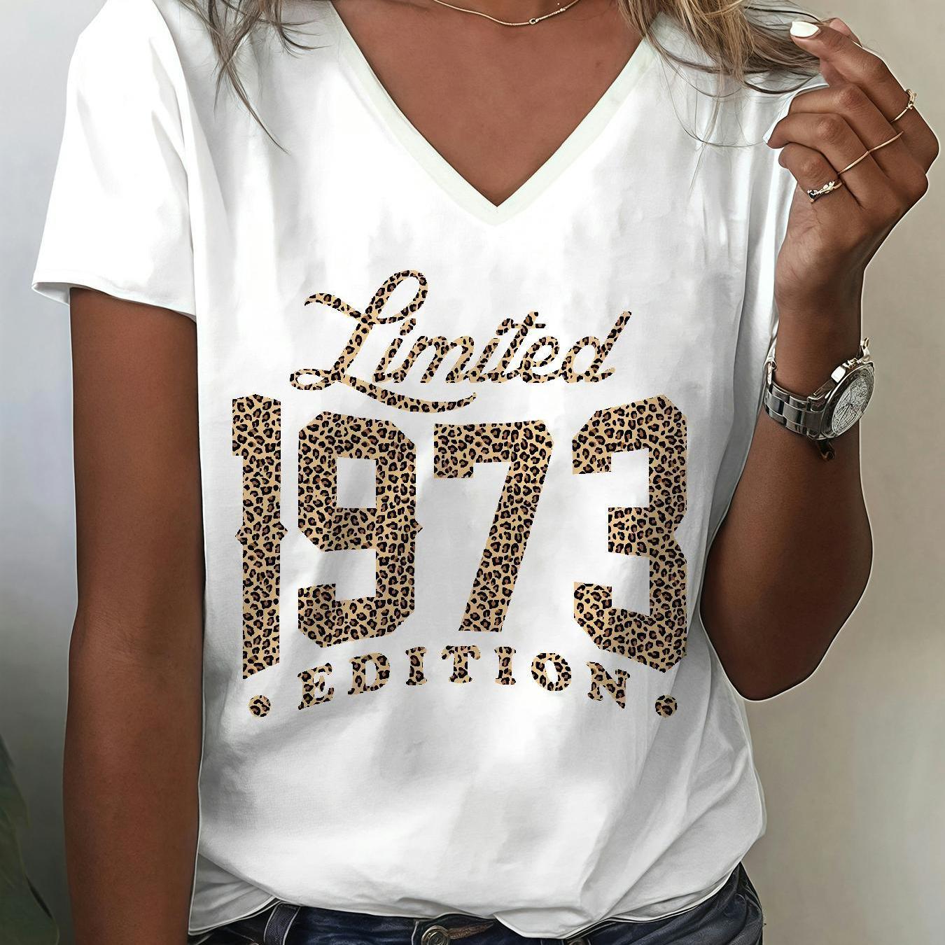 TEMU T-shirt à manches courtes printemps-été avec impression 2D LZ250701(27) - pour printemps, été et automne - Vêtements mode femme pour tenue