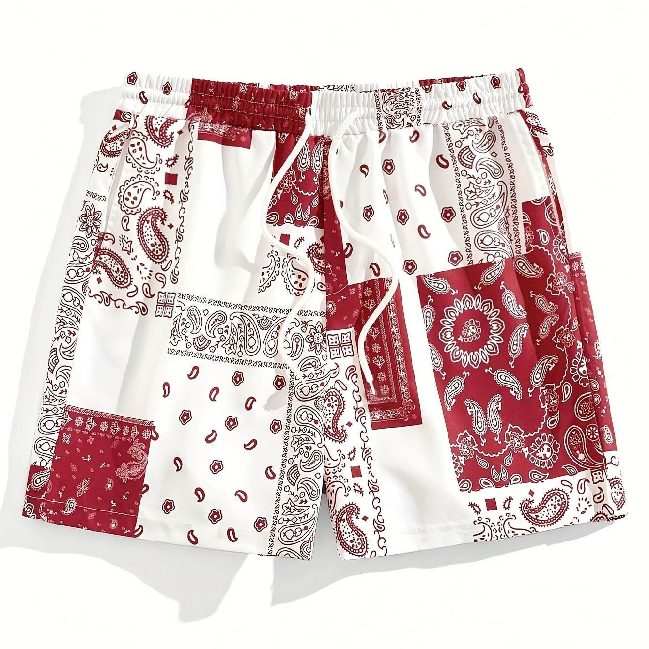 TEMU New! Shorts, And Cool , 3d Printed Beach Casual Pants For Summer Streets, Fashionable And Comfortable For Hawaii Vacation In Maldives