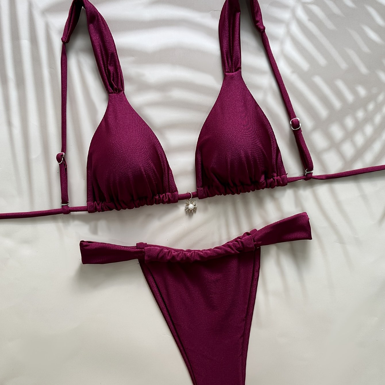 E-shop 2026 Neuer Sommer Strandurlaub Bikini Zweiteiliger Badeanzug für Damen