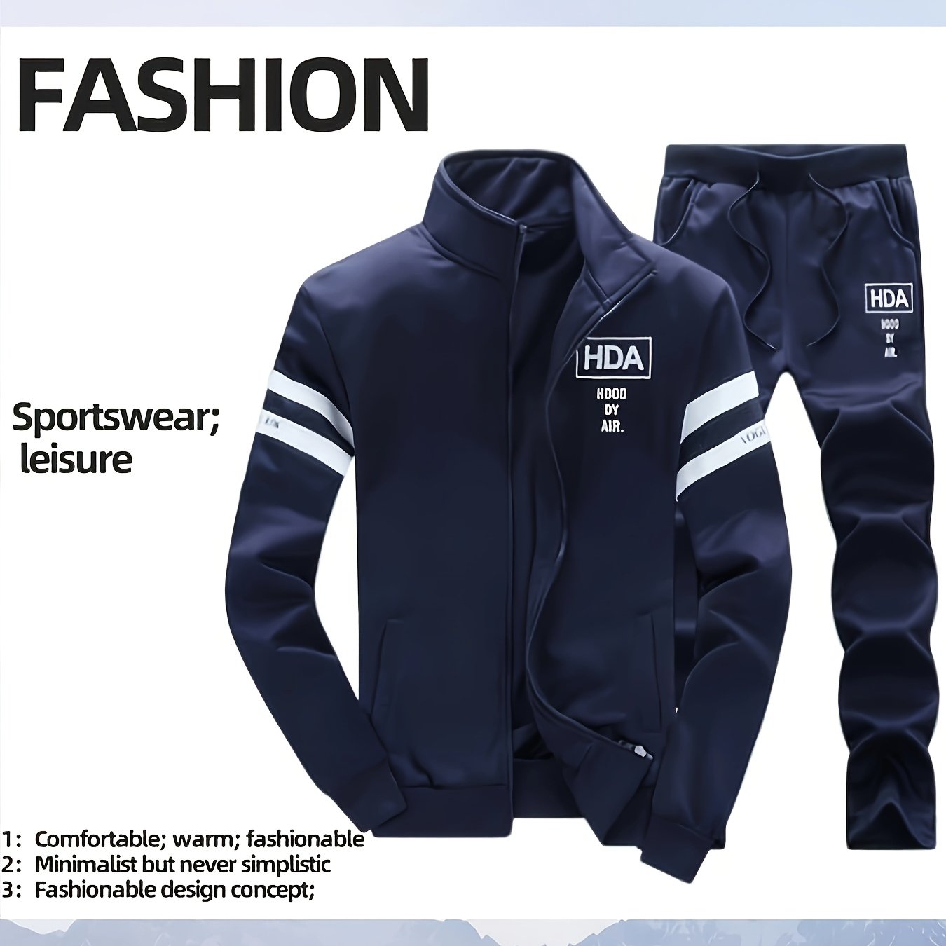 TEMU 2025 Spring/autumn Men's Trendy Casual Sport Long Sleeve Running Jacket, Athletic Wear, Outdoor Activewear, Sporty Design, Stylish Activewear,