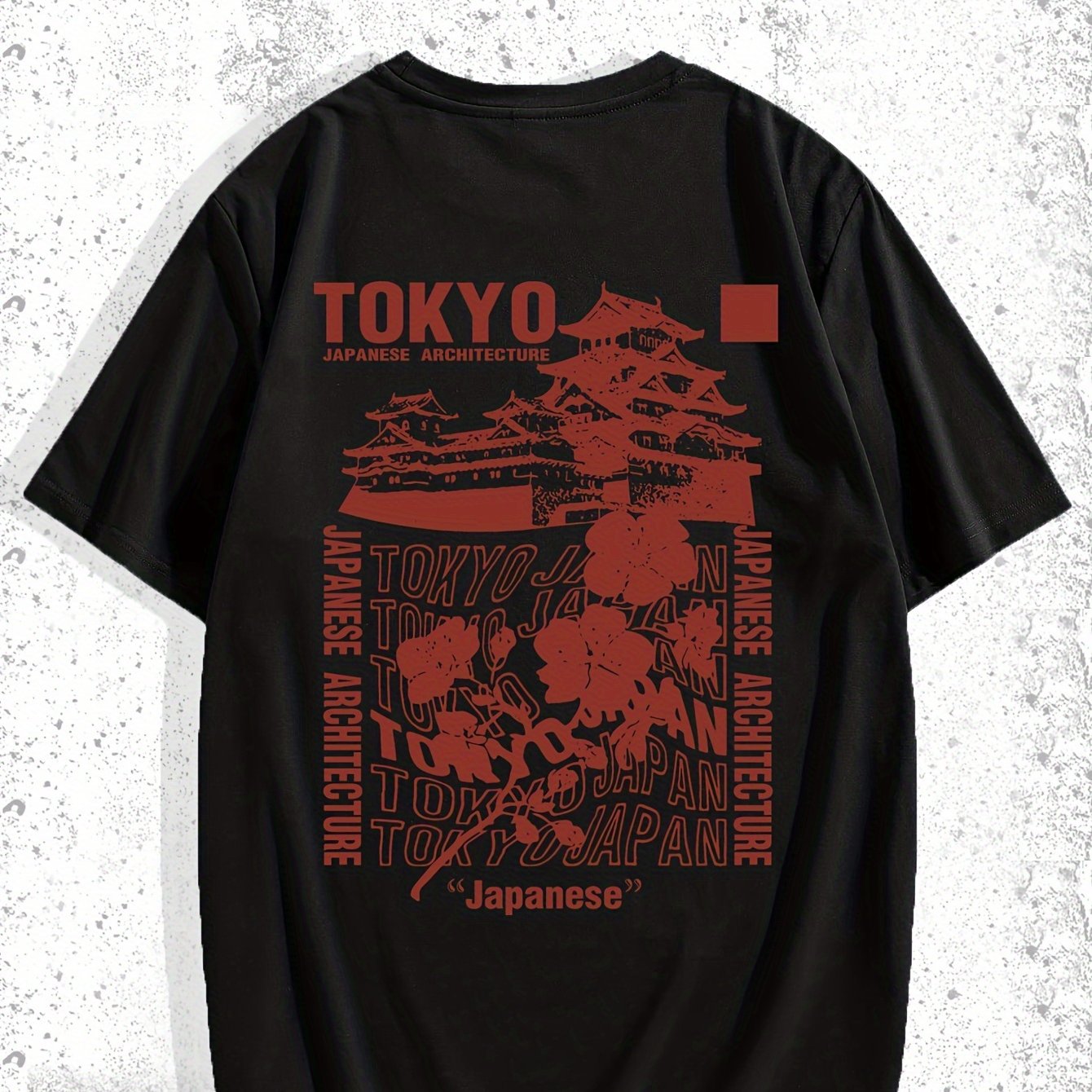 TEMU Popular Tokyo Men's Casual Short Sleeve