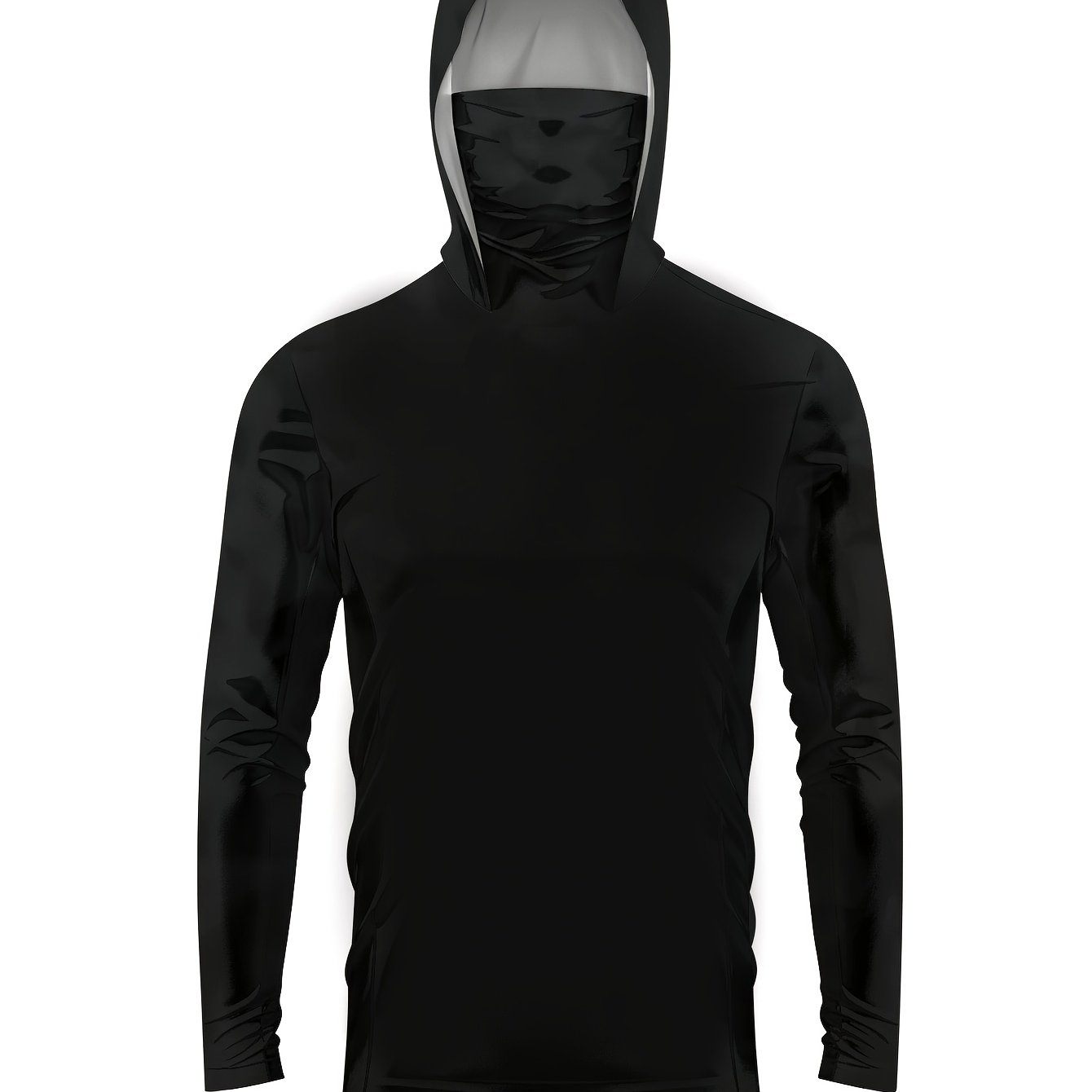 TEMU Men's T-shirt, Hoodie, Top, Pullover, Offshore Fishing, Suitable For Long-sleeve Outdoor Casual Wear, Hiking, And Fishing - Unisex Adult, Shore