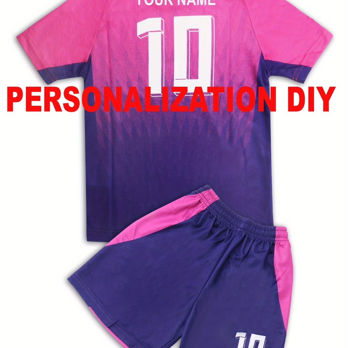 Image of Customize Your Own Sports Suit (custom Name) Sports Suit Teen Boys And Girls Sports Suit Teen Sports Suit Sports Suit 1* Jersey, 1* Shorts