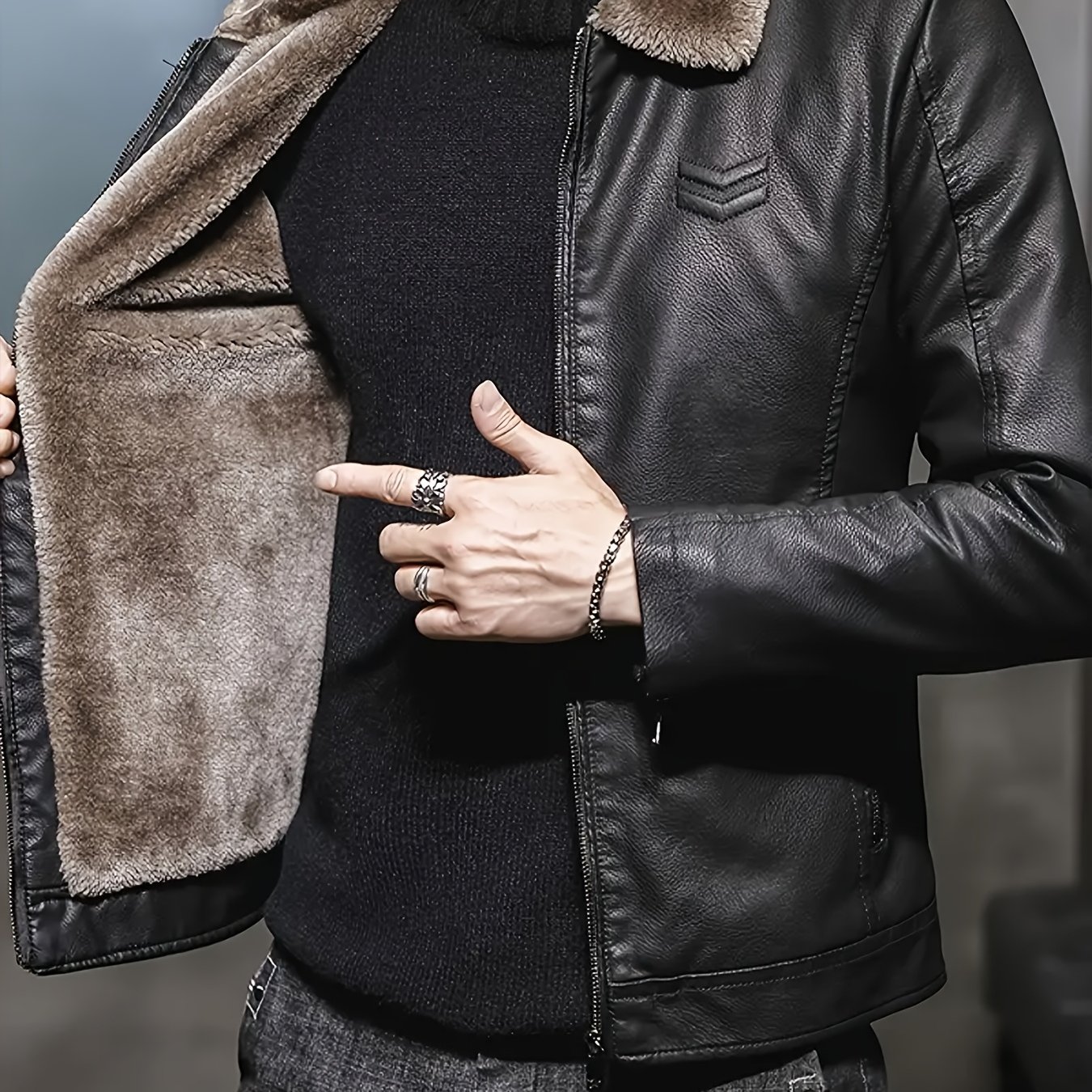 Image of Shule Shui Obm 100% Pu Jacket, Autumn/winter Essentials