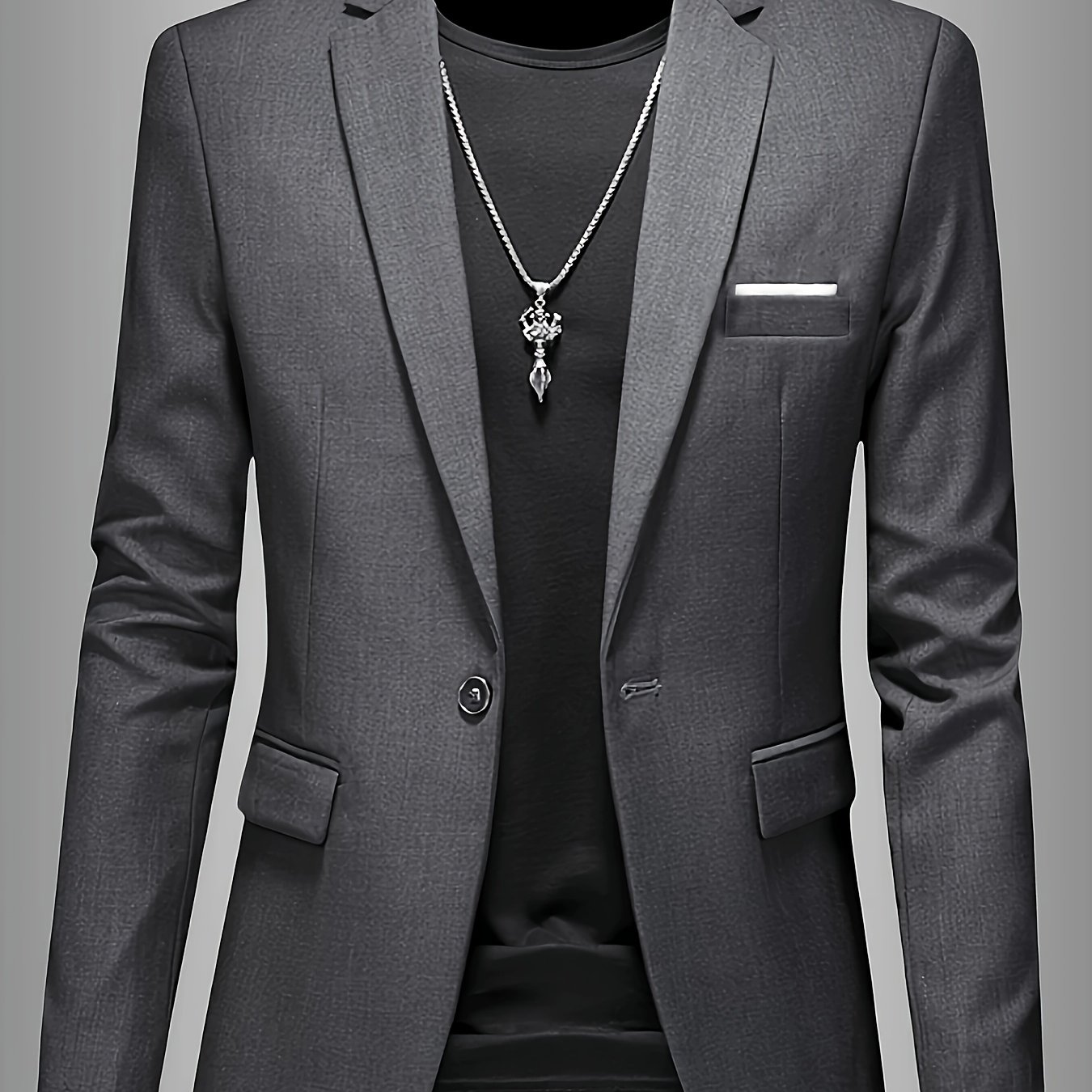 TEMU Giacca da casual 2025, taglio slim, giacca , top trendy, giacca da singola elegante