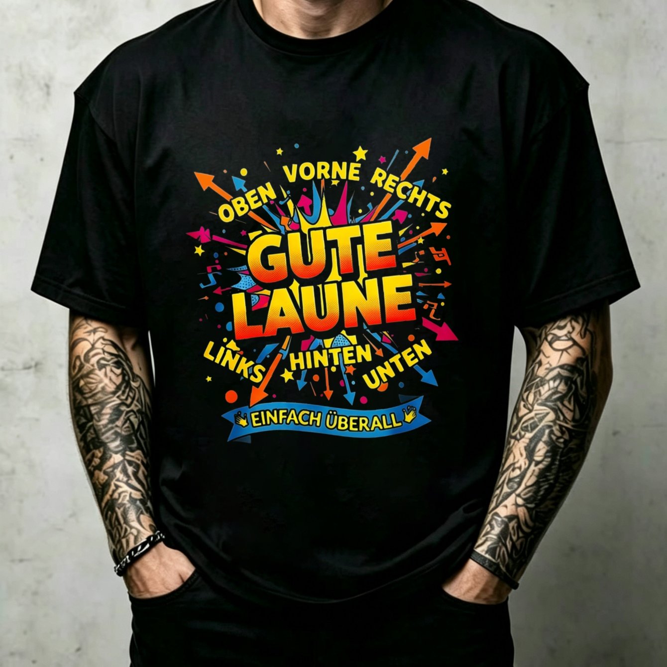 Image of Casual Fun Men's T-shirt Design Summer Wear For Cotton Loose Round Neck Fashion New Stylet-shirt