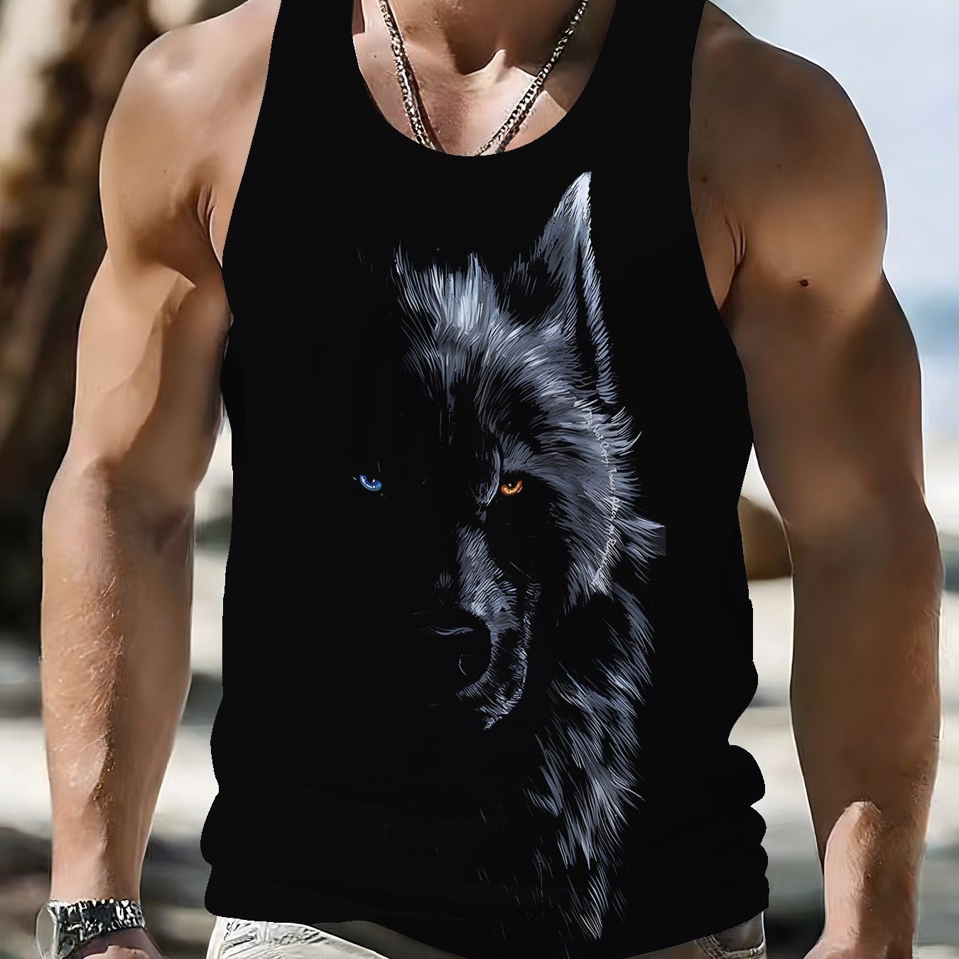TEMU Fashionable Men's Versatile Sleeveless Summer Tank Top