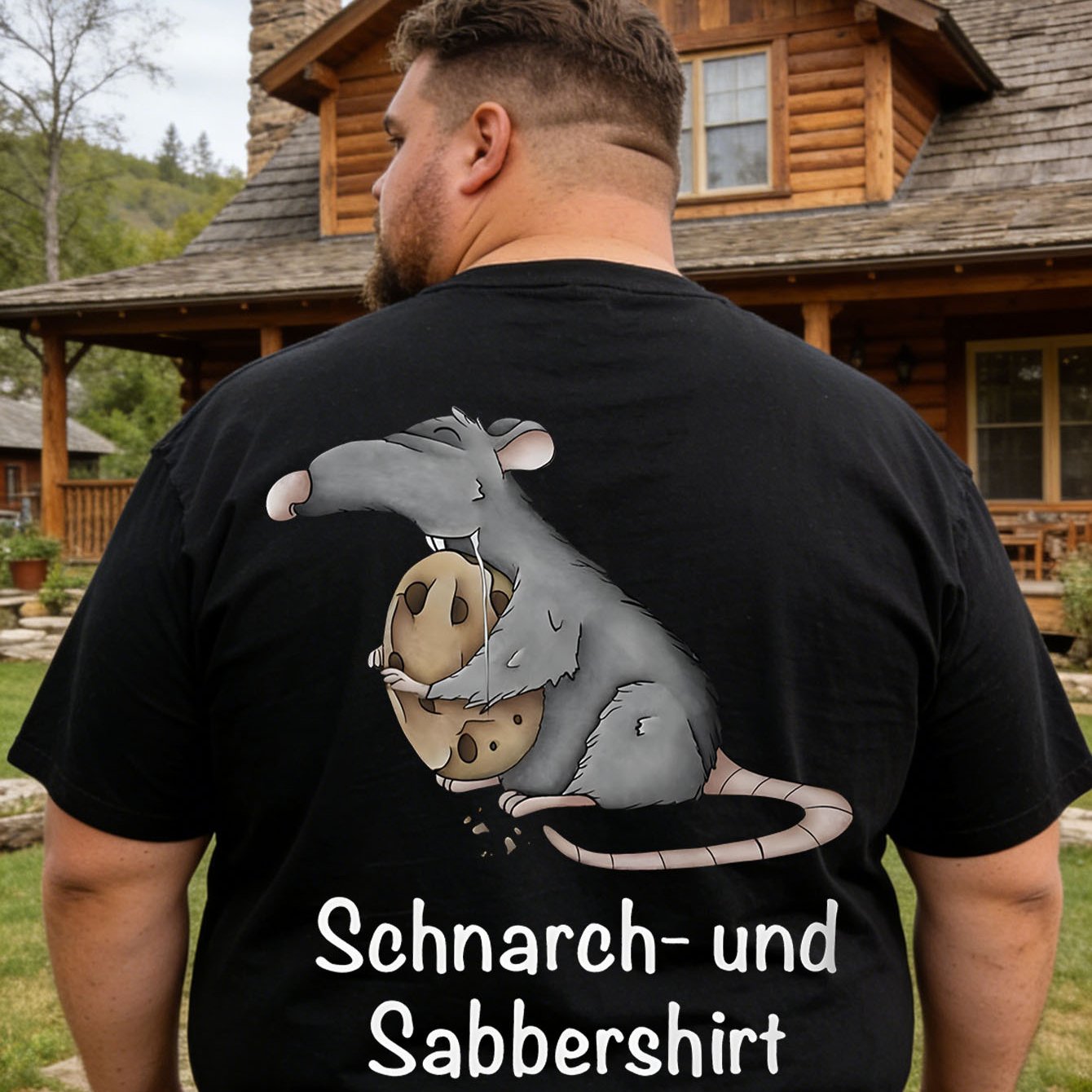 Plus Size Funny Snoring Shirt, Plus Size
