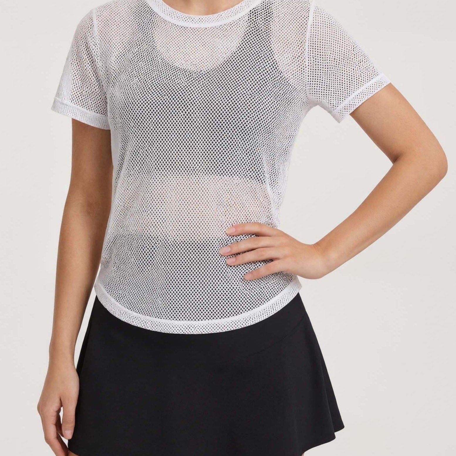 TEMU T-shirt de couverture extensible en respirante à séchage rapide, convient pour et , couverture unique, lot de un