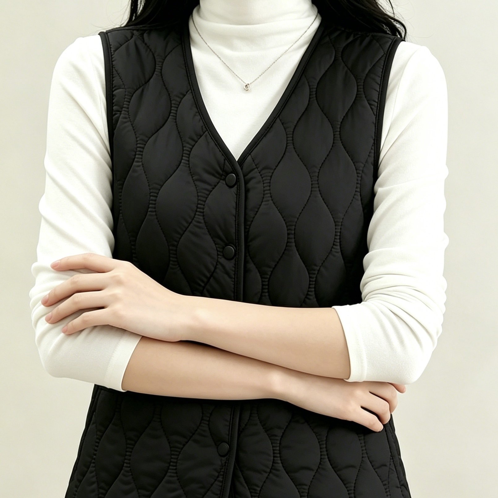 TEMU Gilet matelassé à col en V pour femme, printemps, automne, hiver, avec ceinture à cordon de serrage latéral, taille froncée pour un effet,