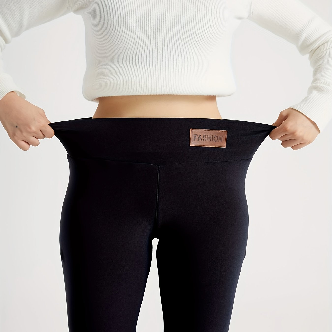 TEMU Fashionable : Women's High-waisted Leggings That Are Elastic And Comfortable