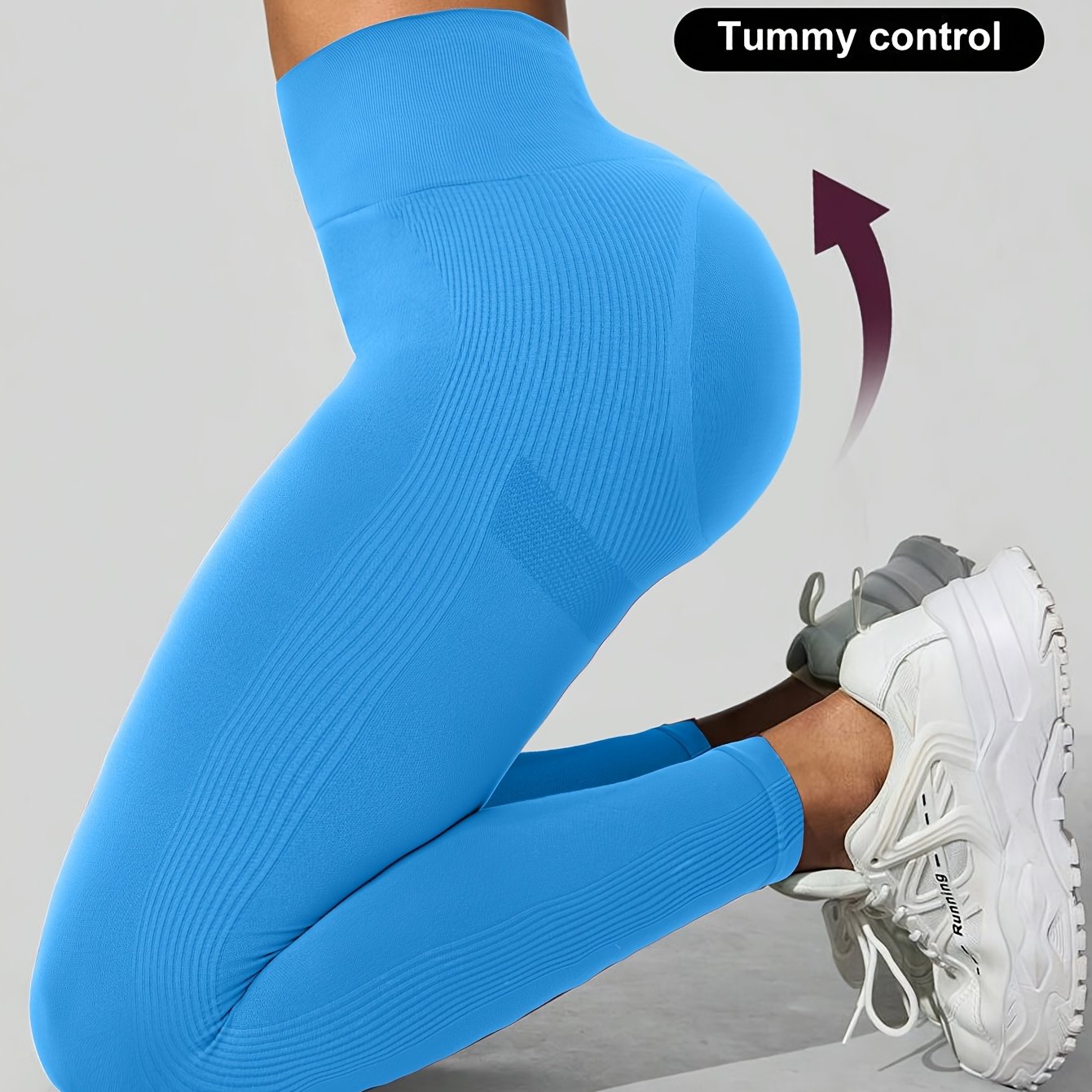E-shop Damen Yoga Leggings, Hochelastische Shaping-Strumpfhose mit Po-Lifting-Effekt, geeignet für Pilates, Yoga, Outdoor-Aktivitäten und mehr