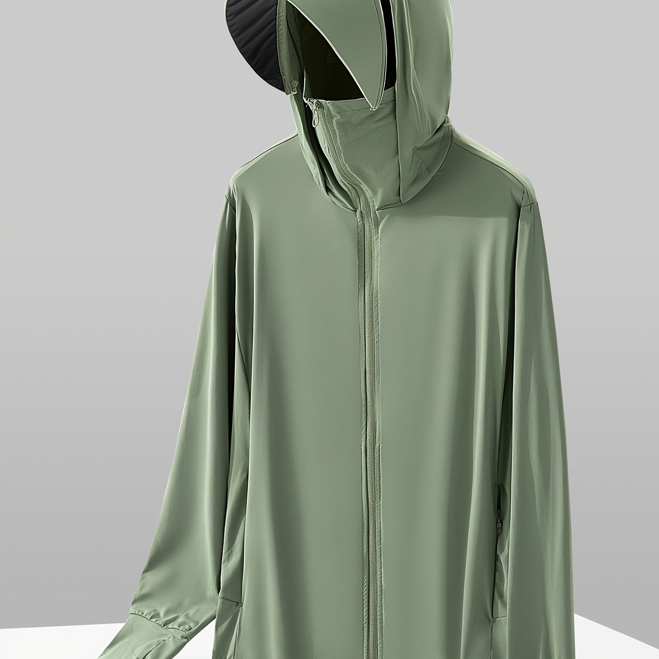 TEMU Men' Breathable Lightweight Detachable Brim Fishing Skin Suit