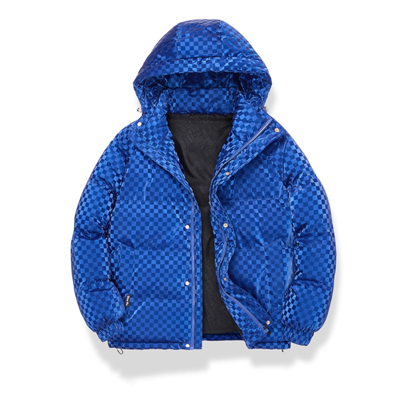 Men's Thickened Padded Coat For Outdoor Use; New Style, Fashionable, Warm, With Hood; Suitable For Winter.