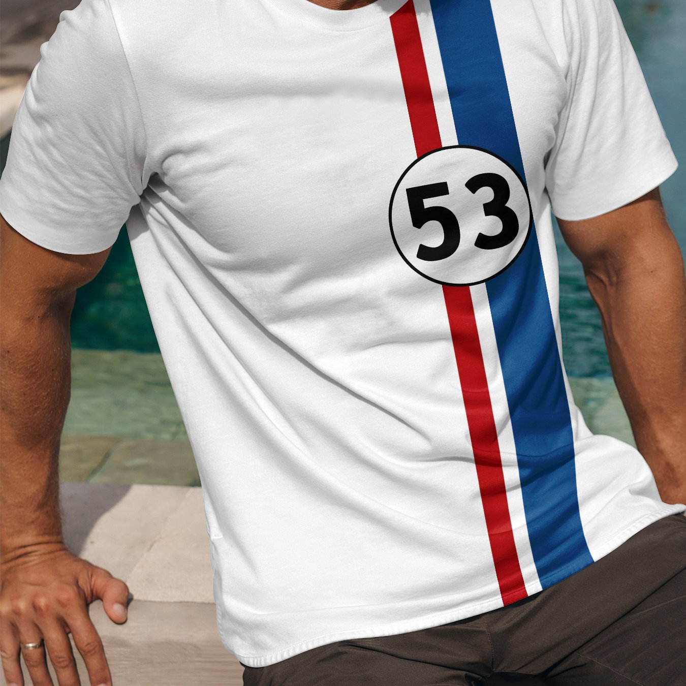 TEMU Men's Summer New T-shirt Top Men's Sports Breathable T-shirt Men's T-shirt Men's Dating Sports Casual T-shirt Print Style T-shirt Non-pure - 95%