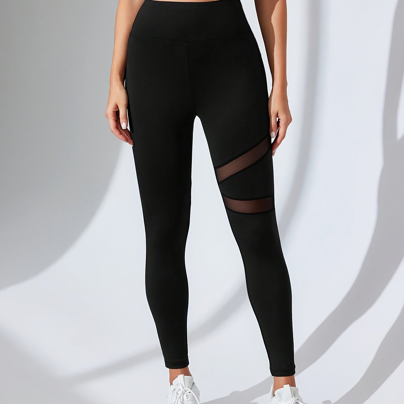 E-shop Damen High- Leggings, schweißabsorbierend und atmungsaktiv, Bauchkontrolle und Po-Lift, geeignet für alle Jahreszeiten und Sportarten