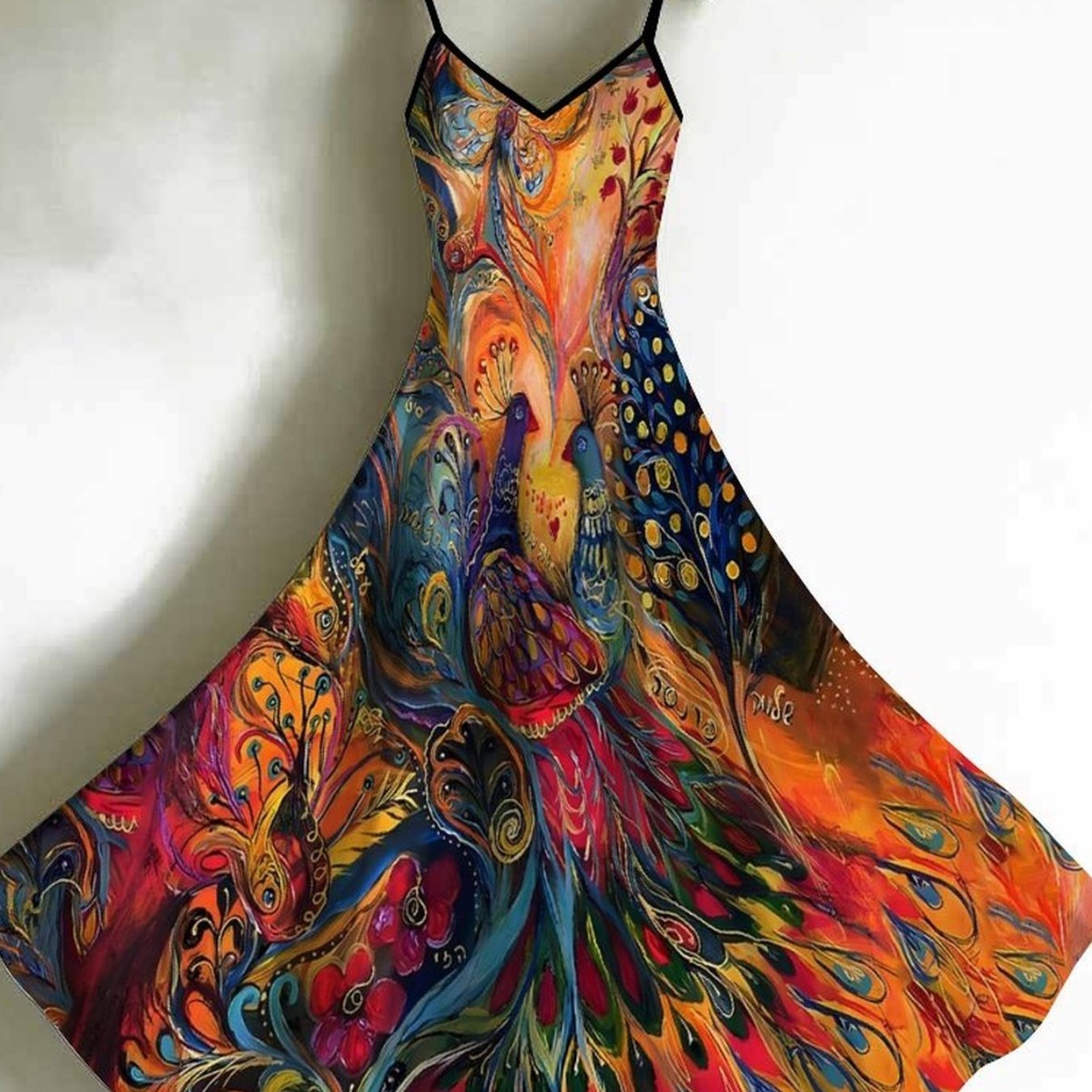 Women's Halter-neck Tank Top Dress With Printed Fashionable Patterns. Elegant Women's Dress Suitable For Parties, Casual , And Elegant Resort Wear. Essential Women's And Must-have For Women