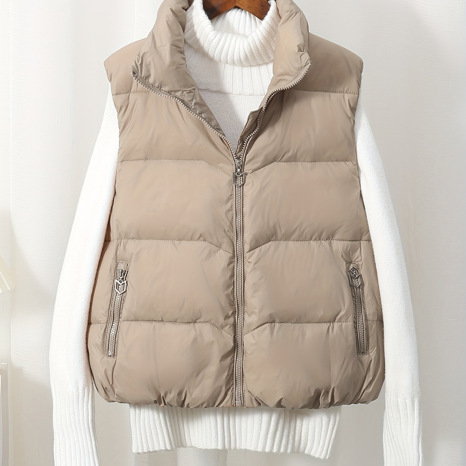 E-shop Herbst Winter Damen Weste Dick Warme Oberbekleidung Weste