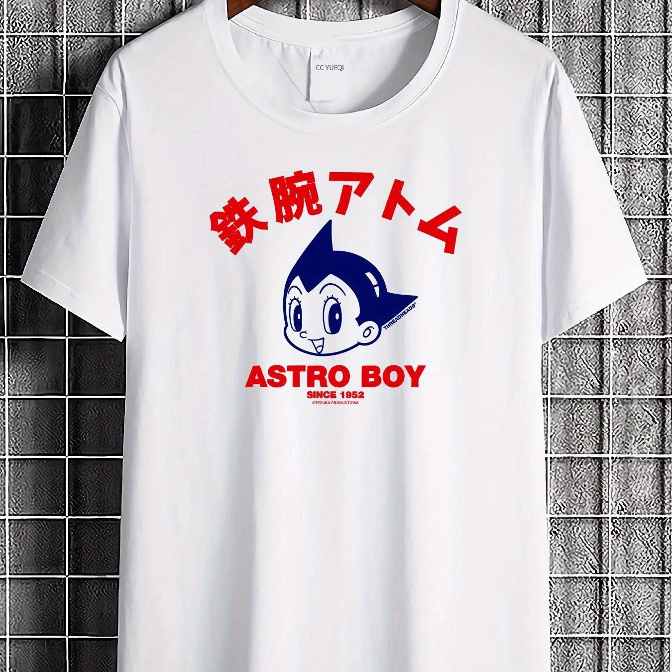 Image of Astro Boy Graphic Tee, Soft And Streetwear For Men, Featuring A Touch Of Designer Flair. Breathable, Comfortable, And Stylish, This Unisex Casual Top Is Perfect For