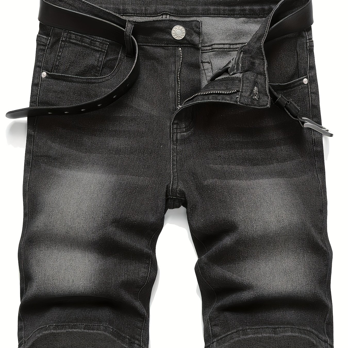 Black Denim Shorts