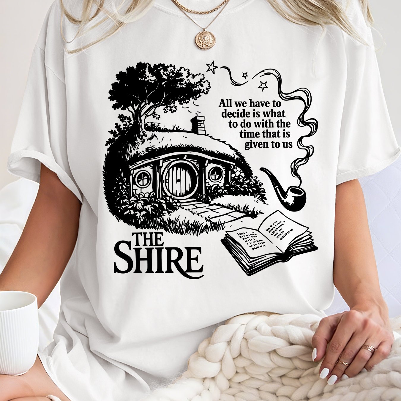 TEMU Line Art Print Women's Short Sleeve T-shirt | 2026 Summer New 90s Warner . Classic Movie Apparel | Casual Vacation Retro Style Loose Comfortable