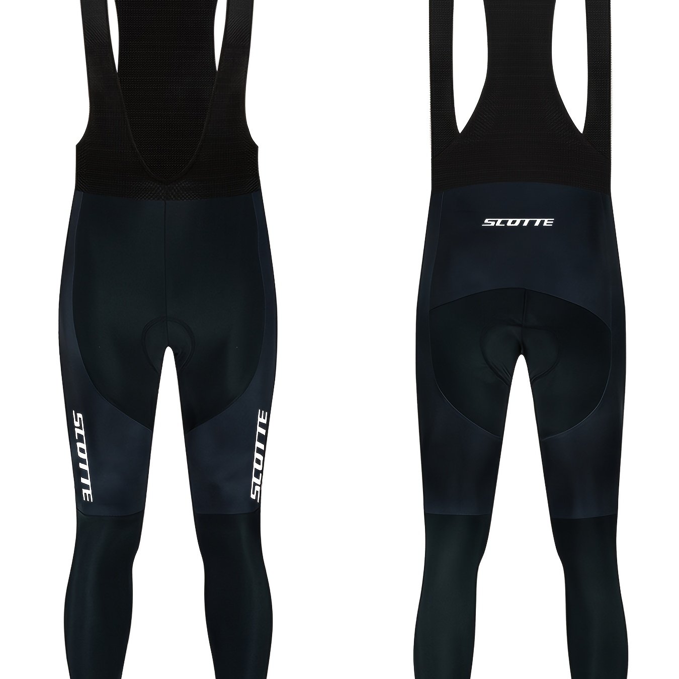 TEMU Pantaloni da ciclismo con bavaglino, traspiranti e anti-sudore, imbottitura 20D, e dalla pressione, collant da ciclismo professionali