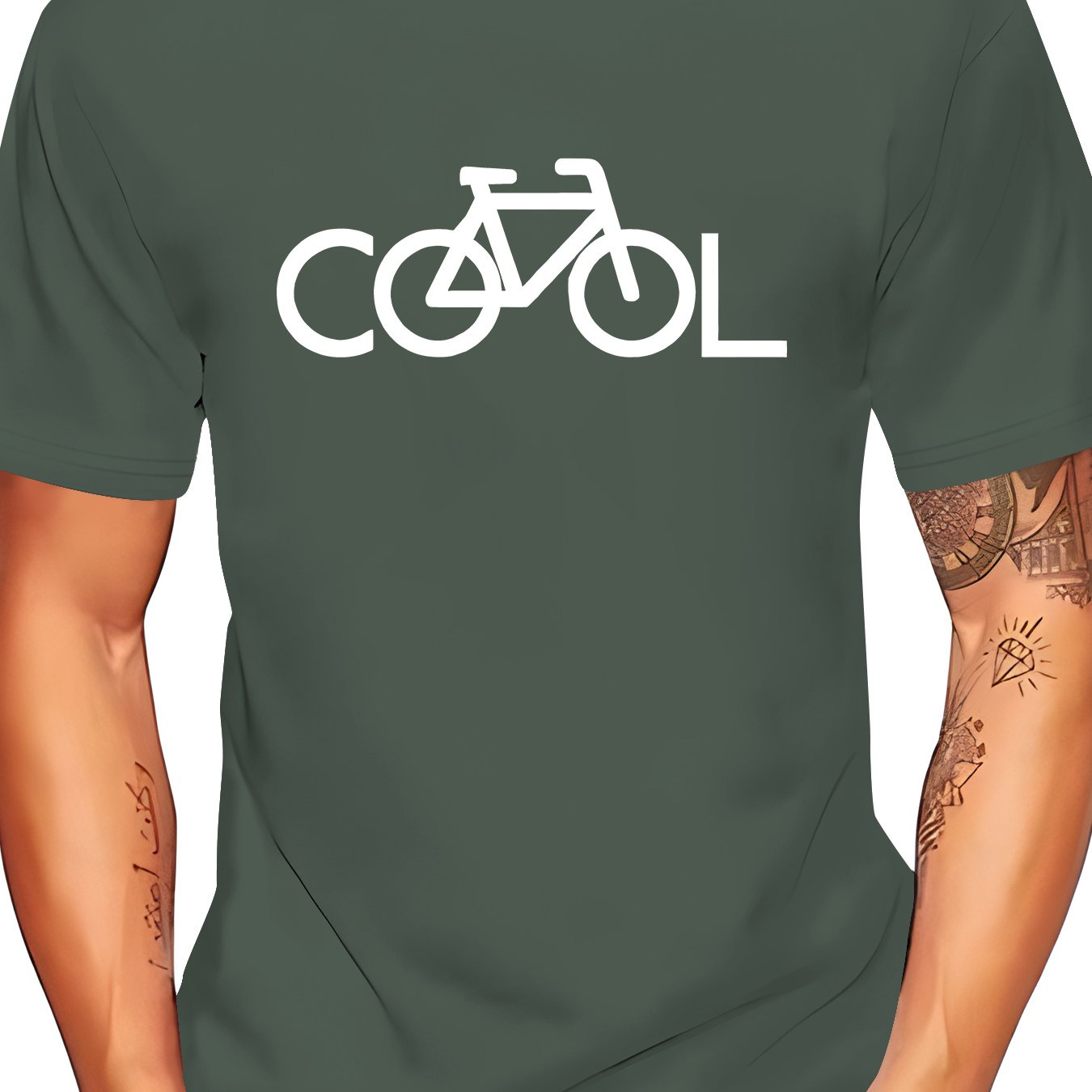 TEMU T-Shirt Homme Polyvalent, Haut de Gamme Mode Décontracté à Manches Courtes Imprimé Tendance
