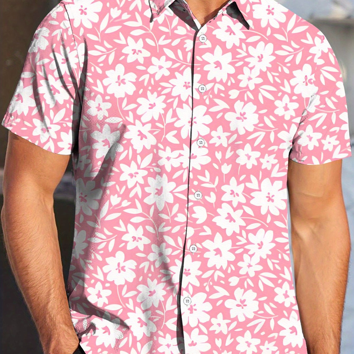 TEMU Plus Size Short Sleeve Shirt